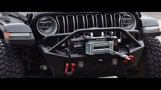 Smittybilt X20 10k Winch install on jeep jl