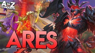 ARES, A-Z Conquista + Guia, Smite BR