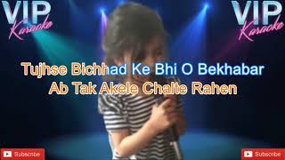 Hum Bewafa Karaoke Song With Scrolling Lyrics