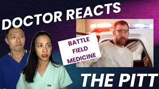 ER doctor and her husband react to the Pitt episode #12