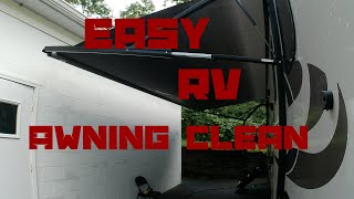 How To Clean the Rv Awning the easy way