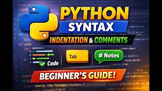 introduction to Python Syntax,Indentation,Comments