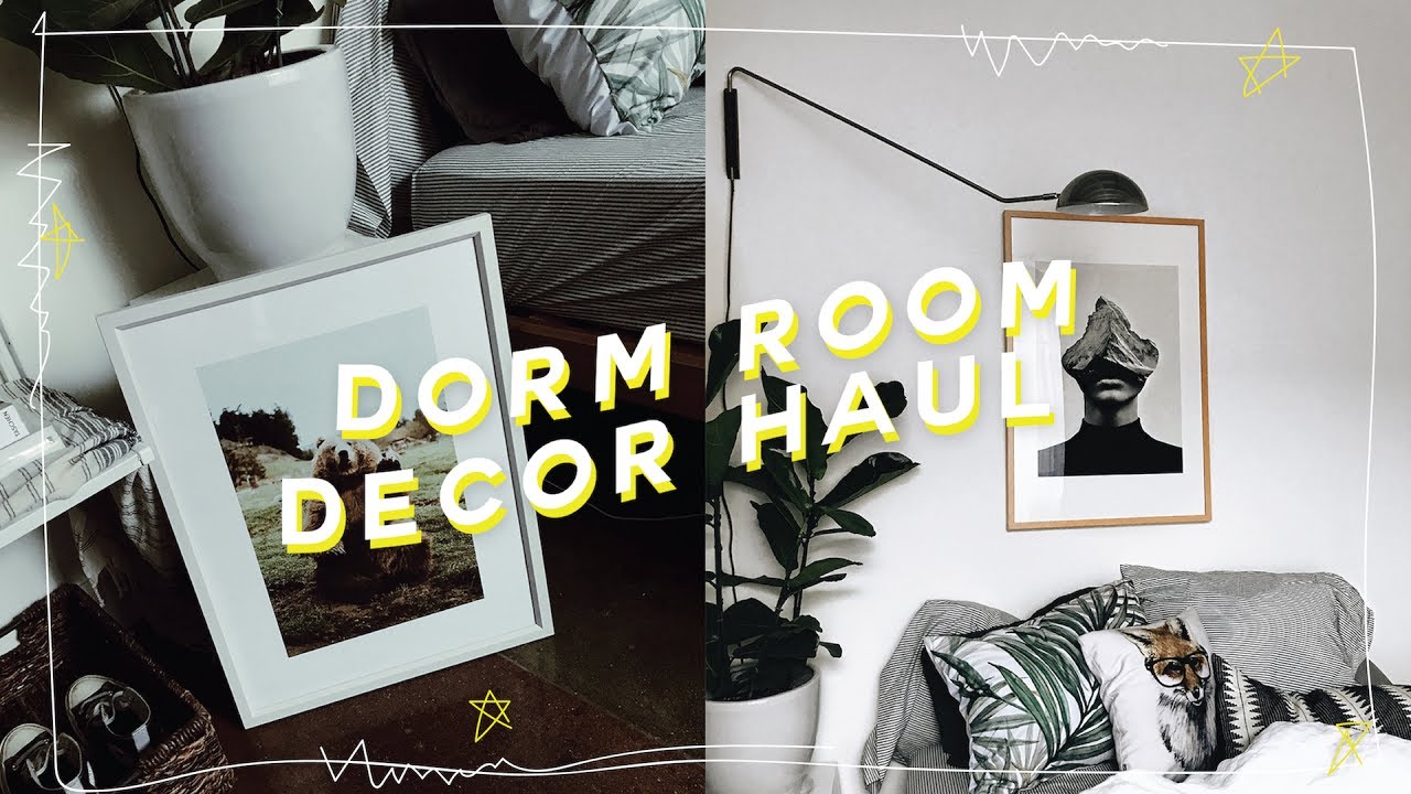 Home Decor Haul Perfect Dorm Back To School Decor Imdrewscott
