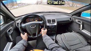 2002 LADA 2110 (1.6) POV test drive