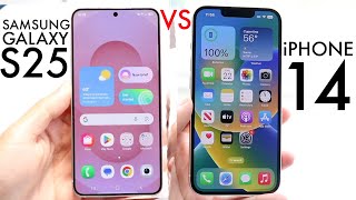 Samsung Galaxy S25 Vs iPhone 14! (Comparison) (Review)