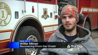 Mt. Union Fire Company welcomes home injured f