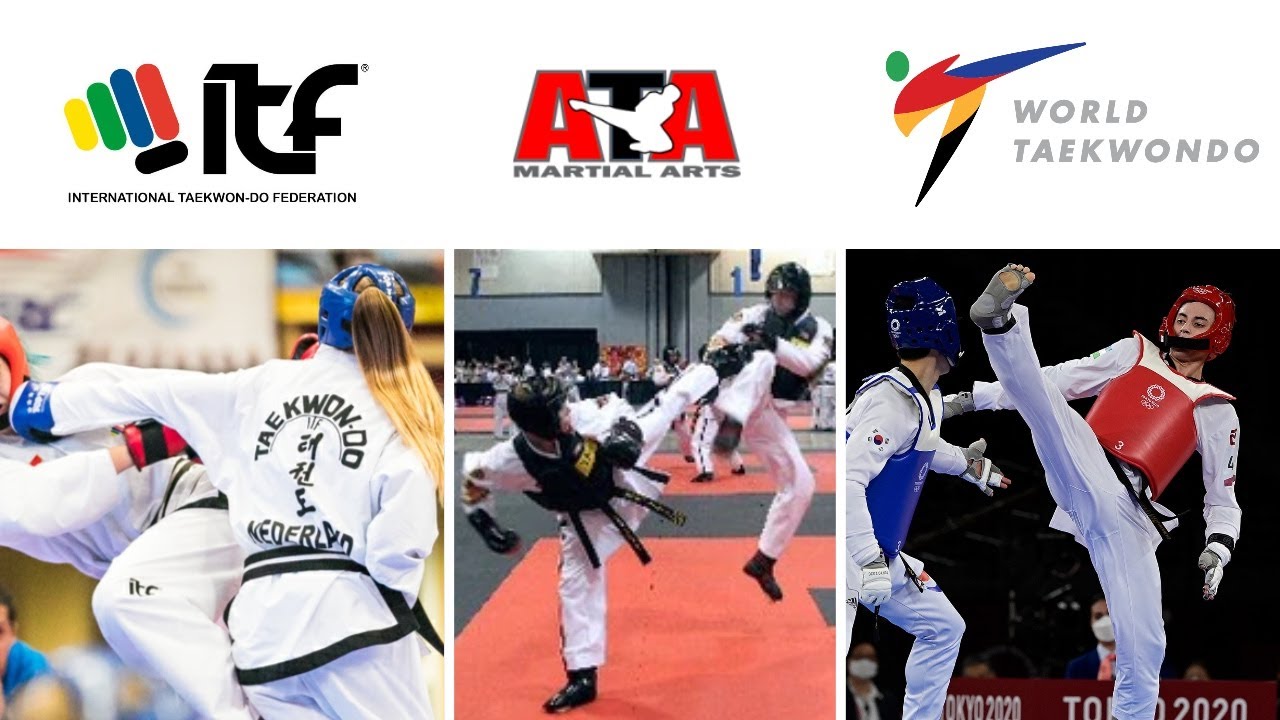 Different Taekwon-do Organisations + Styles Explained / ITF - WT - ATA ...