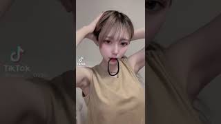 金髪ボブの美女❤️TikTok 008