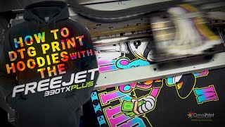 How to DTG print Hoodies!