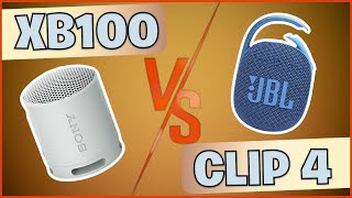 🔥 Sony SRS XB100 vs JBL Clip 4 🔥 comparativa en español