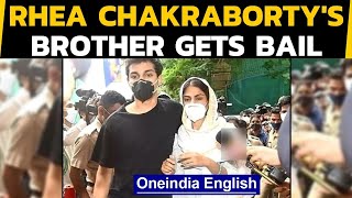 Showik Chakraborty gets bail in the drug-related charges in Sushant death case|Oneindia News