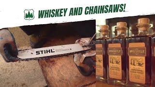 Whiskey and Chainsaws, Crane Tree Removal, Woodinville Whiskey Co.