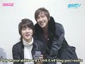 071114 shinhwa hyesung u0026 minwoo exam hwaiting message eng sub