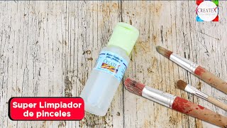 Limpiador pinceles el mejor para dejar tus pinceles como nuevos