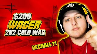 $200 WAGER 2v2 COLD WAR! RECHALL?!