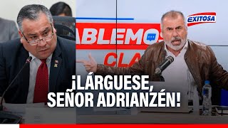 🔴🔵Nicolás Lúcar arremete contra Gustavo Adrianzén por fracaso del estado de emergencia: \