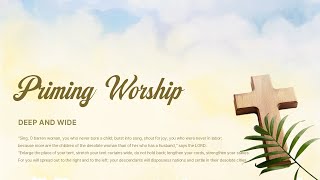 새지음교회 [주일 - PRIMING WORSHIP] 요한복음 3. 누가 주인공입니까? (요 1:26-27) | 박지민 담임목사 2025-02-23