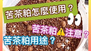 苦茶粕 再蝦缸有什麼用途？