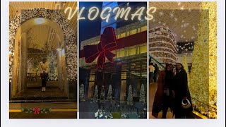 VLOGMAS EP2 :Christmas lights in Seoul | Dinner in Gangnam Apgujeong | Moana 2 | Life in South Korea