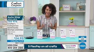 HSN | Crafter's Companion 05.04.2021 - 01 PM