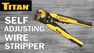 TITAN 11475 Self-Adjusting Wire Stripper