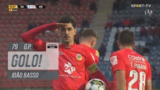 Goal | Golo João Basso: Desp. Chaves 1-(1) FC Arouca (Liga 22/23 #16)