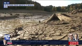 En Meurthe-et-Moselle, ce lac a perdu 14 mètres à cause de la sécheresse