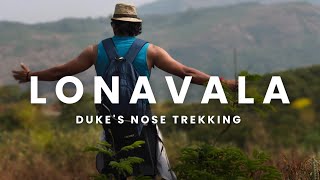 second trip 😉bhi complete 🤗|| location lonavala || Duke's nose 🏔️ trekking|| #lonavala #trekking