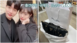 [진지처럼#36] 3개월 고민 끝에 구매한 프라다 출산가방!! 임산부 VLOG. | 출산가방 | 기저귀가방 | 임신 | 임산부 | 프라다 | 명품 | 여주아울렛 | 온센텐동 |