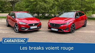 Peugeot 308 SW vs Seat Leon ST : le match des breaks compacts