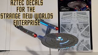 Aztec Decals review and completed SNW Enterprise! - by Polar Lights