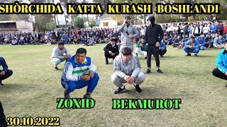 SHÒRCHIDA KATTA KURASH BOSHLANDI JONLI EFIR 31.10.2022