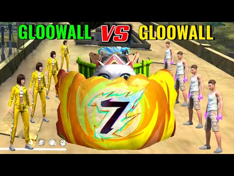 Gloowall Vs Gloowall Fight 7mo Aniversario Gloowall Skin Challenge Garena Free Fire