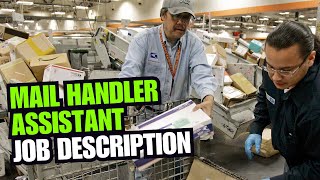 Mail Handler Assistant USPS Job Description | Mail Handler Job Description