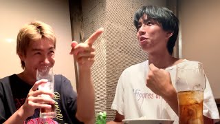 平日にはじめしゃちょーと健康で美味しいご飯屋さんに行って奢ってもらった【ニートVlog】