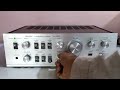 optonica sm 2500 integrated amplifier demo