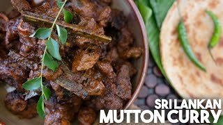 Sri Lankan Mutton Curry | Authentic One Pot Recipe | Kravings