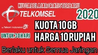 KODE DIAL TELKOMSEL 10GB  10 Rupiah // PAKET BELAJAR // Paket Super Murah 2020 !!