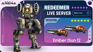 Redeemer Ember Gun 12: A combo that will test even the most skilled players in Mech Arena