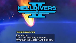 Sarcastic Helldivers 2 Loading Screens #4