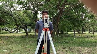 05 G5 การทำวงรอบด้วยกล้อง Theodolite