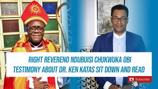 BISHOP NDUBISI OBI SPEAKS ON DR. KEN KATAS SIT DOWN AND READ TRAINING HELD IN 2022 AT NNWEI SCHOOLS