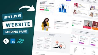 Build a Responsive Next.js 15 Website with TypeScript \u0026 Tailwind CSS