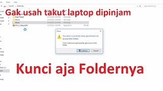 Cara Kunci Folder dengan Software