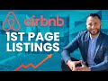 Get On The 1st Page of AirBnB | Jorge Contreras