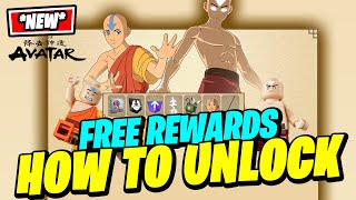 *NEW* FREE REWARDS in Fortnite X AVATAR FREE Mini Battle Pass (Avatar Skins & Mythics Gameplay)