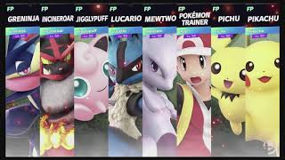 Super Smash Bros Ultimate Amiibo Fights – Request #15628 Pokemon Free for all