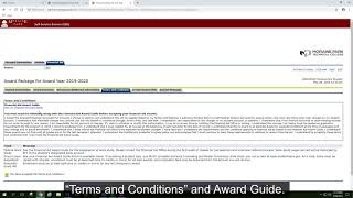 Accepting your Financial Aid Award