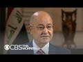 Iraq president says he doesn't want nation to 