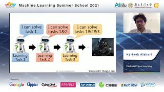 MLSS 2021 Taipei- Continual Visual Learning ( Karteek Alahari )